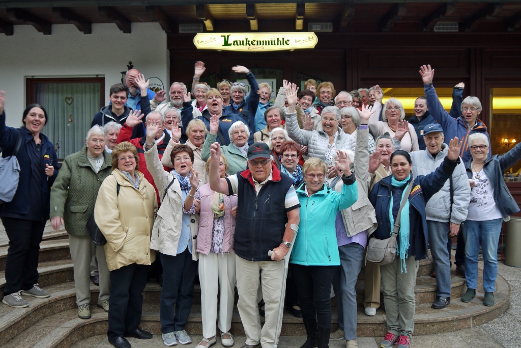 Ausflug des Vitalzentrums ins Kloster Eberbach