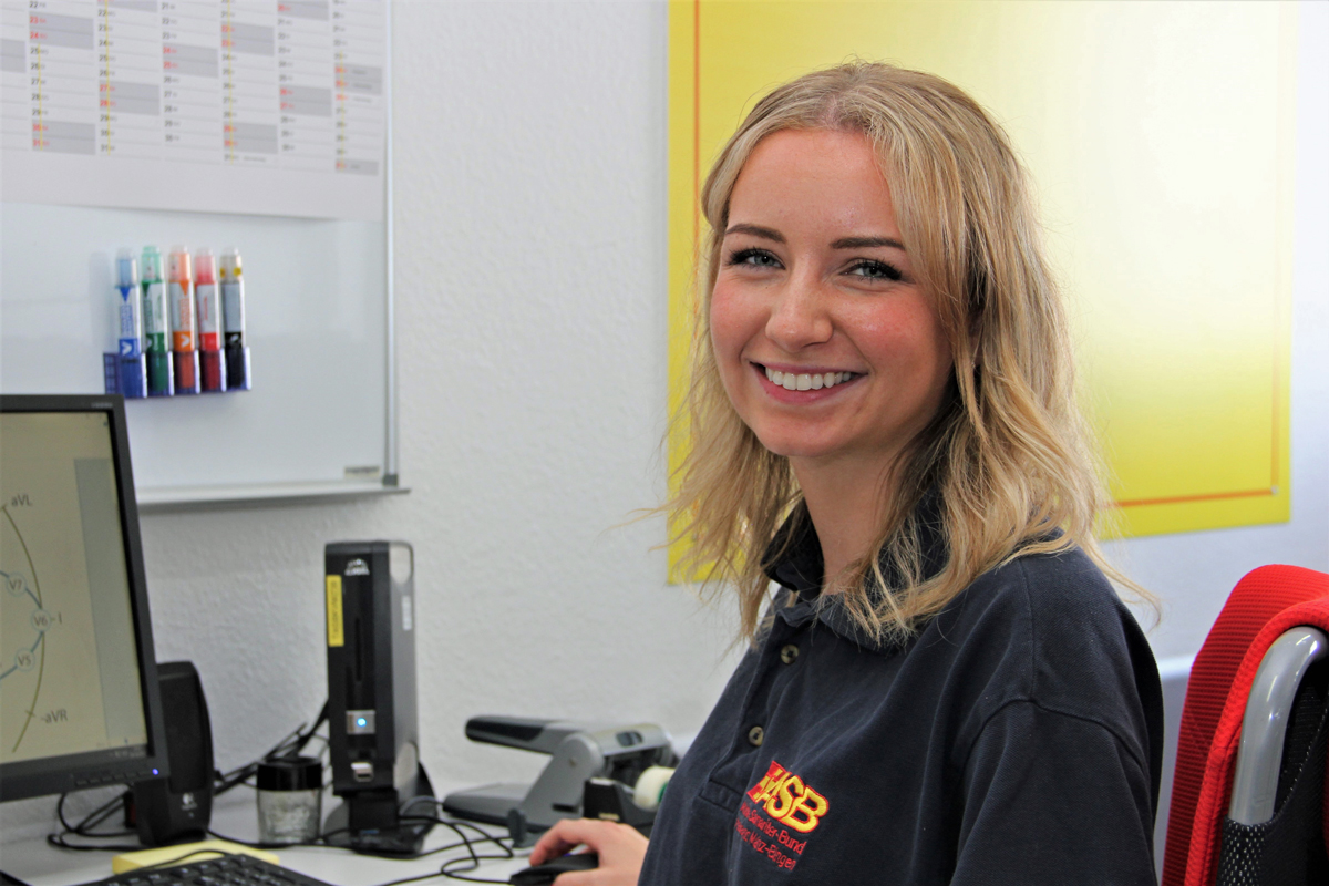 Jennifer Lukassek, Lehrkraft am ASB Aus- und Weiterbildungszentrum Mainz